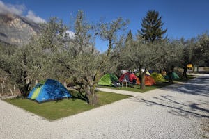 Camping Maso Trenti - Zeltplätze auf dem Campingplatz