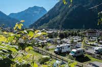 Camping Mayrhofen - Campingplatz mit Blick auf die Berge