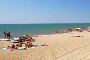 Camping Méditerranée Plage - Strand vom Campingplatz am Mittelmeer