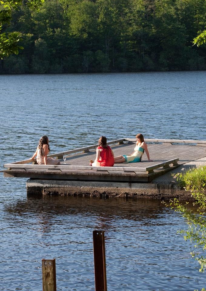 Camping Merlin les Pieds dans l'Eau