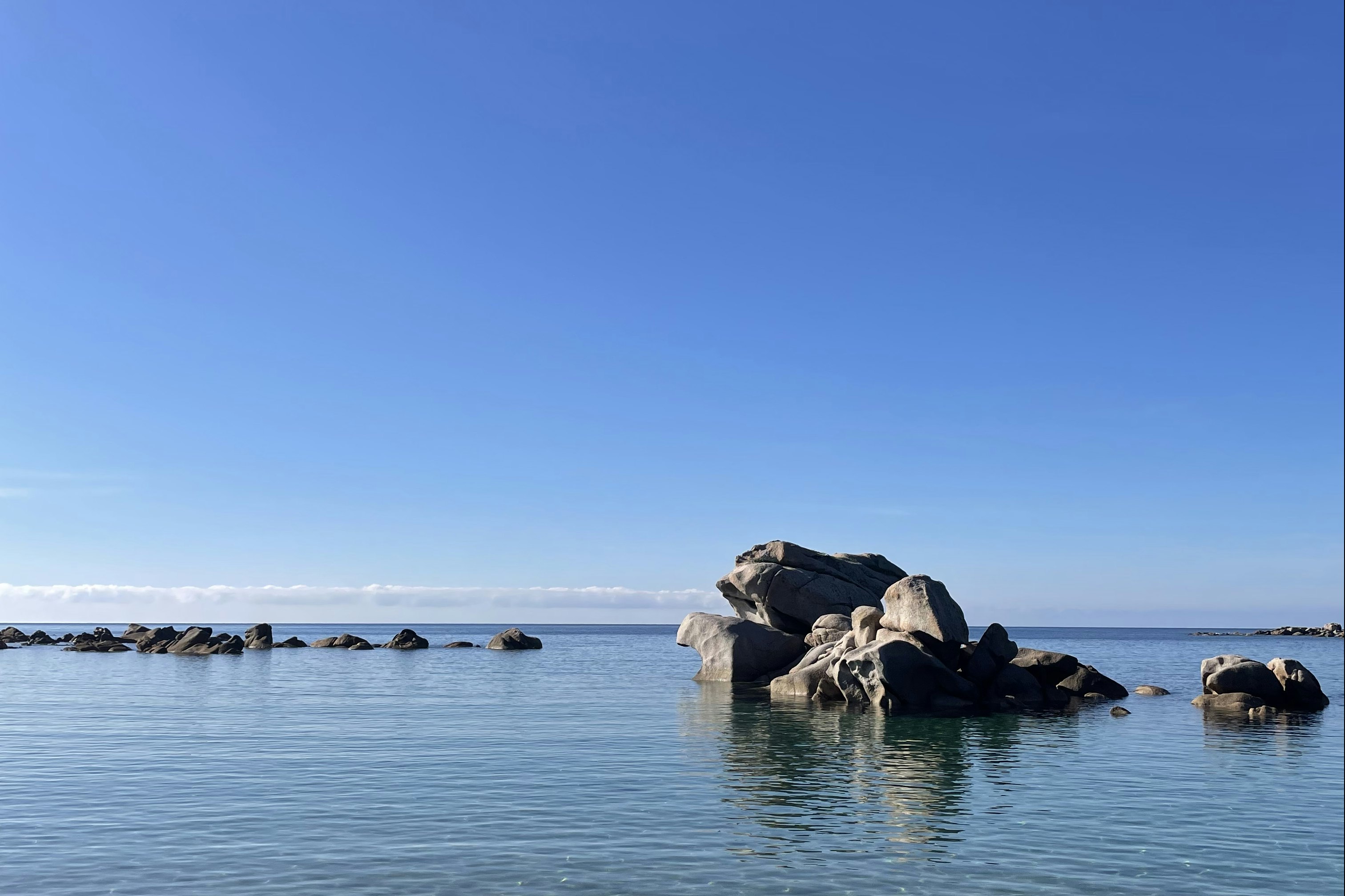 Camping Milella - Blick auf das Meer