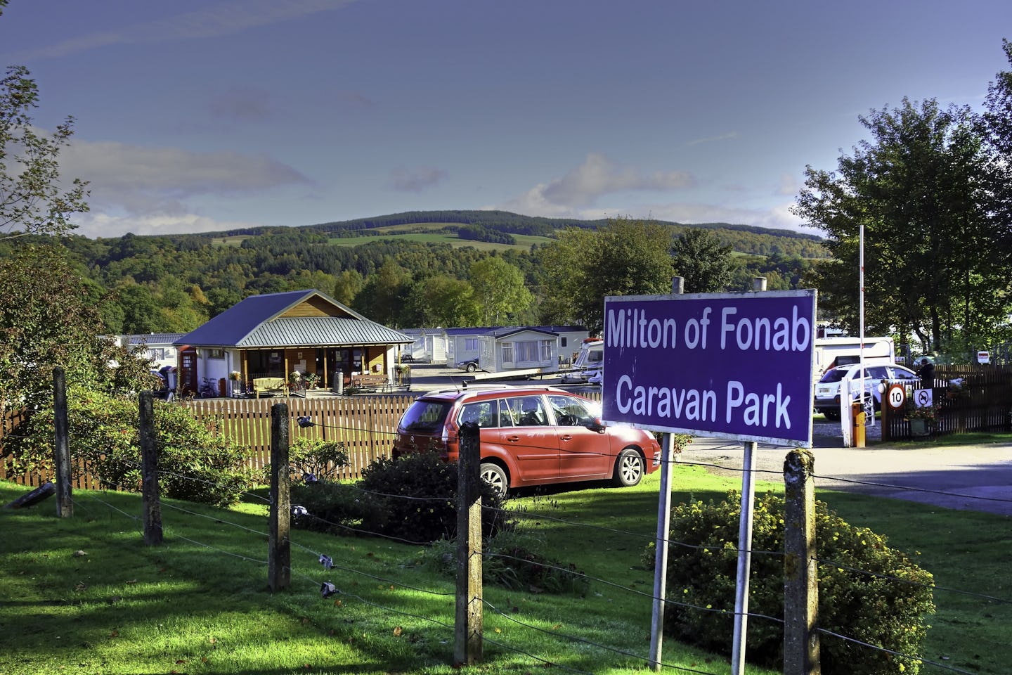 Milton of Fonab Caravan Park