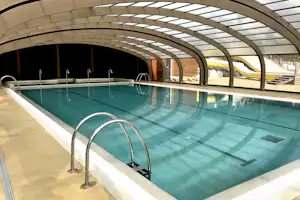 Camping Mimizan Plage - Indoor Pool vom Campingplatz