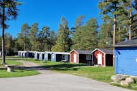 Camping Åminne Fritid - Miet-Mobilheime mit Sitzgelegenheiten