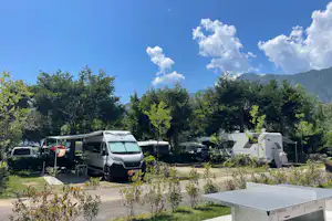 Camping Miralago - Standplätze auf dem Campingplatz