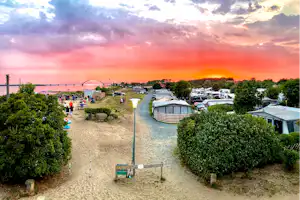 Camping Miramar - Gelände vom Campingplatz am Meer