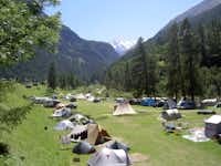 Camping Molignon -  Zelt- und Wohnwagenstellplätzen auf dem Campingplatz