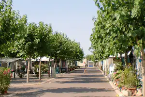 Camping Monmar - Mobilheim auf dem Campingplatz