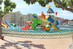 Camping Monmar - Wasserspielplatz auf dem Campingplatz