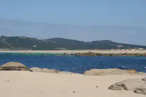 Camping Monte Cabo - Strand am Atlantik in der Nähe vom Campingplatz