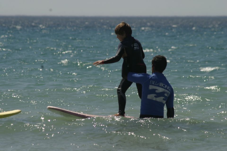 Camping Monte Cabo - Surfschule am Atlantik in der Nähe vom Campingplatz
