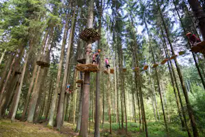 Camping Monte Kaolino - Kletterwald beim Campingplatz