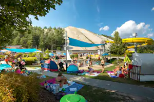 Camping Monte Kaolino - Planschbecken und Pool auf dem Campingplatz