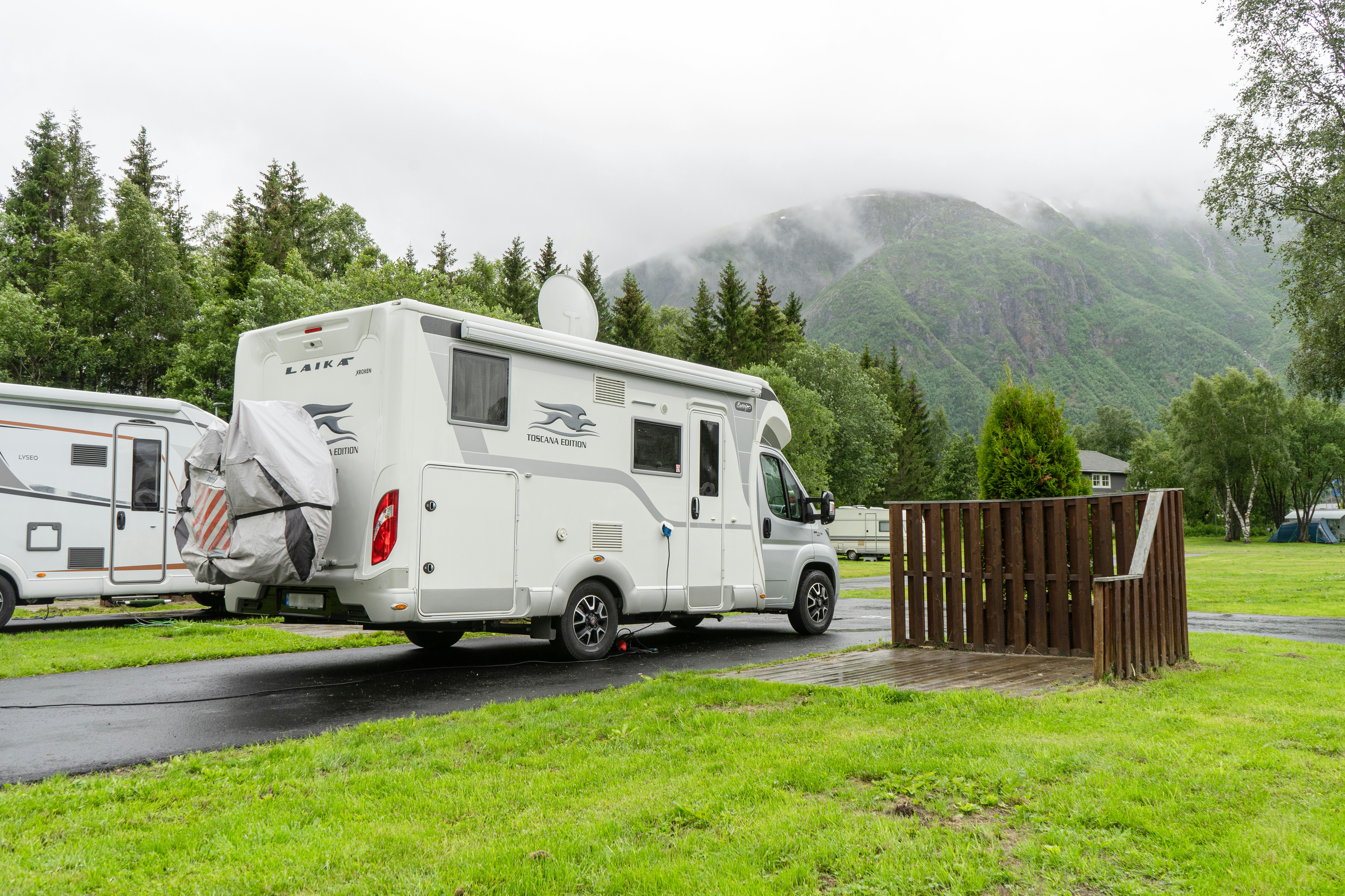 Topcamp Mosjøen - Standplätze in schöner grüner Umgebung
