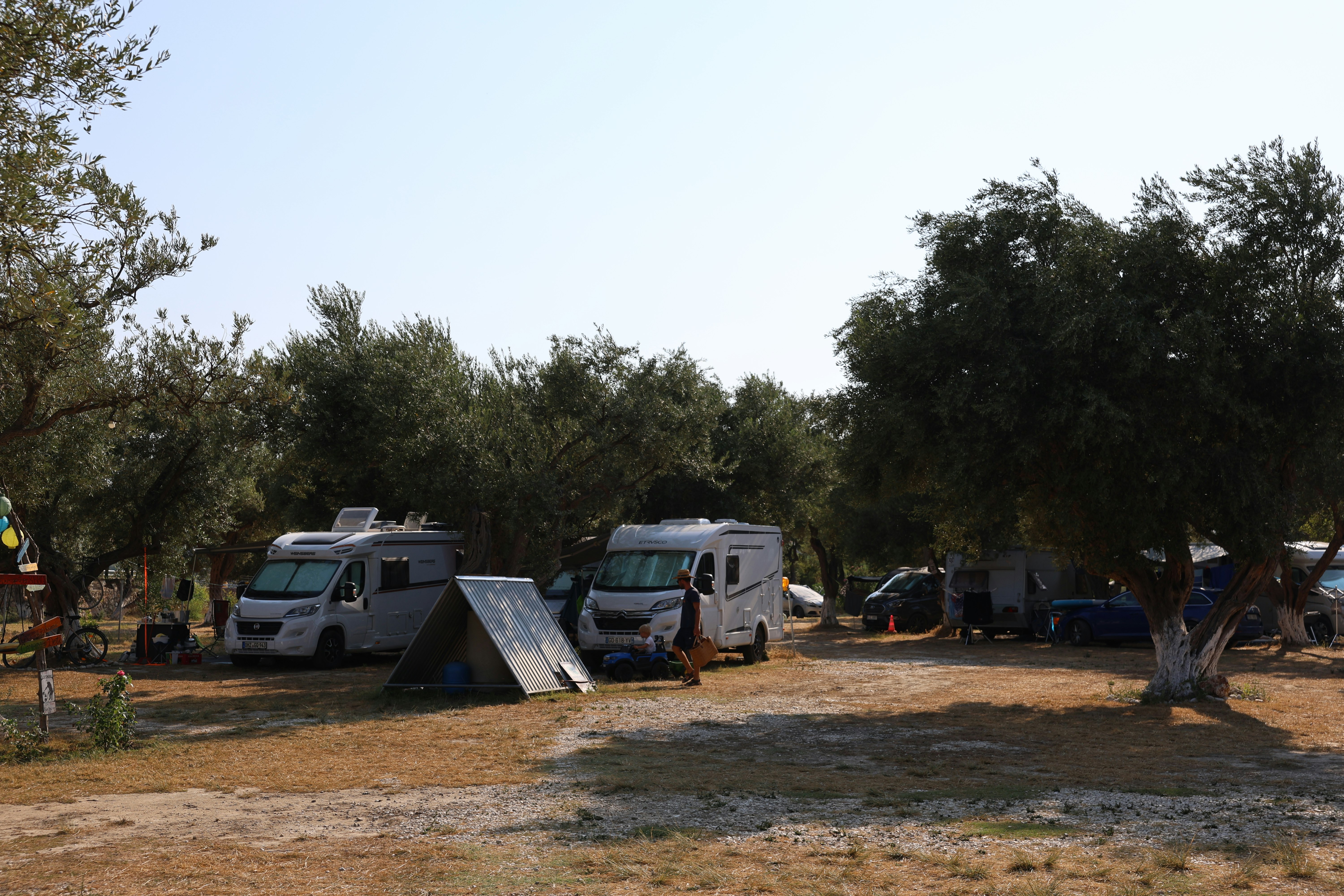 Camping Moskato - Standplätze auf dem Campingplatz