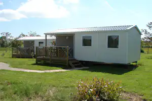 Camping Moulin de Collonge - Mobilheime mit Terrassen