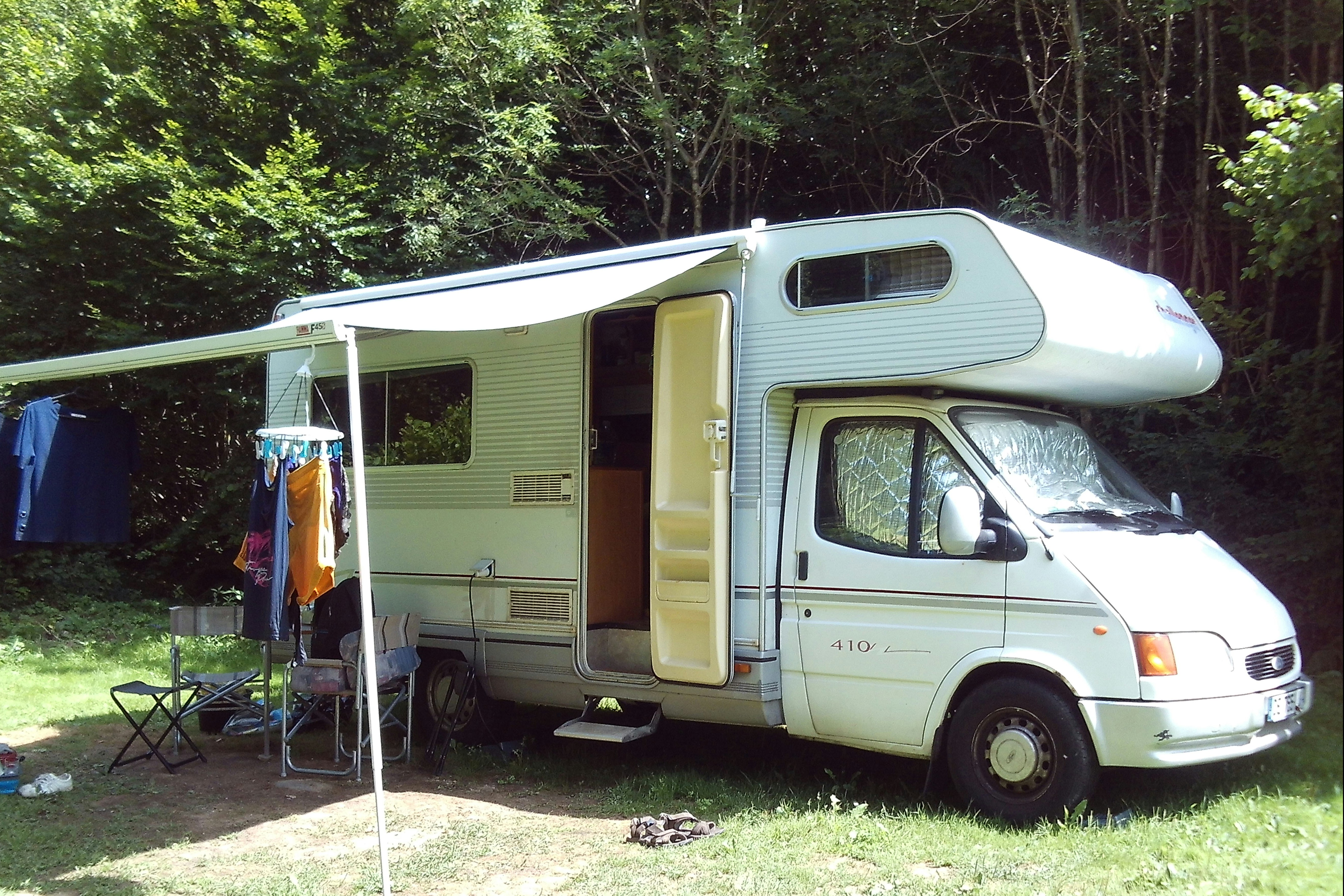 Camping Moulin de Liort - Standplätze auf dem Campingplatz