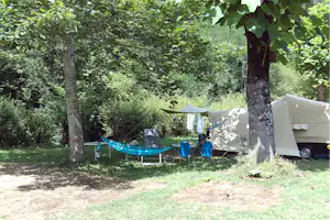 Camping Moulin de Liort - Standplätze auf dem Campingplatz