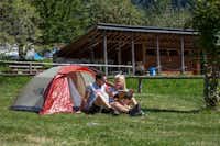 Camping Mulina - Campingbereich für Zelte im Grünen