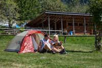 Camping Mulina - Campingbereich für Zelte im Grünen