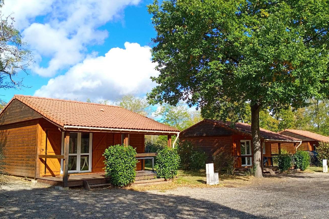 Camping Municipal du Mas  - Mobilheime auf dem Campingplatz