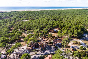 Camping La Grigne - Luftaufnahme vom Campingplatz am Atlantik