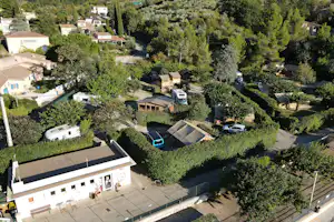 Camping Municipal Le Jalinier - Luftaufnahme des Campingplatzes