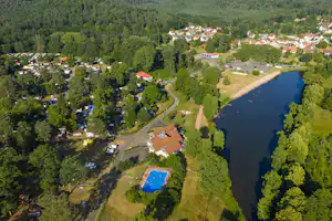 Camping Ramstein Plage - Campingplatz aus der Vogelperspektive