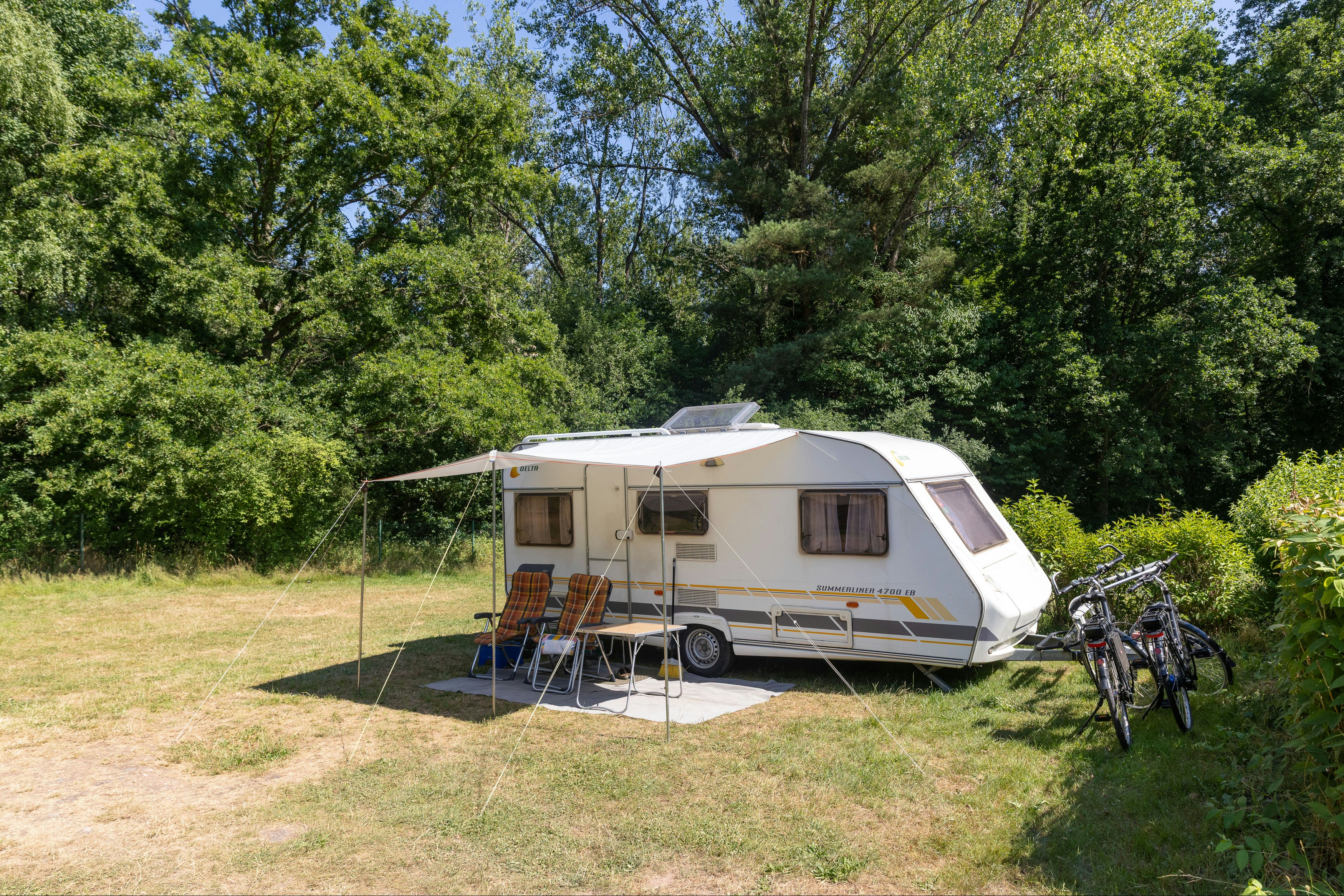 Camping Ramstein Plage - Standplätze auf dem Campingplatz