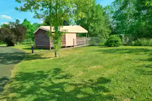 Camping Municipal Val de Braye - Mobilheime auf dem Campingplatz