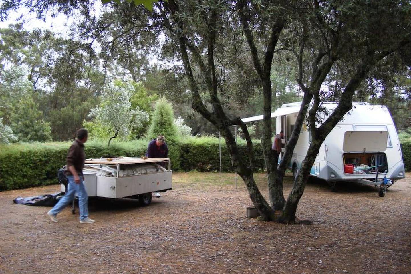 Camping Municipal Vila Real -  Übersicht auf das gesamte Campingplatz Gelände 
