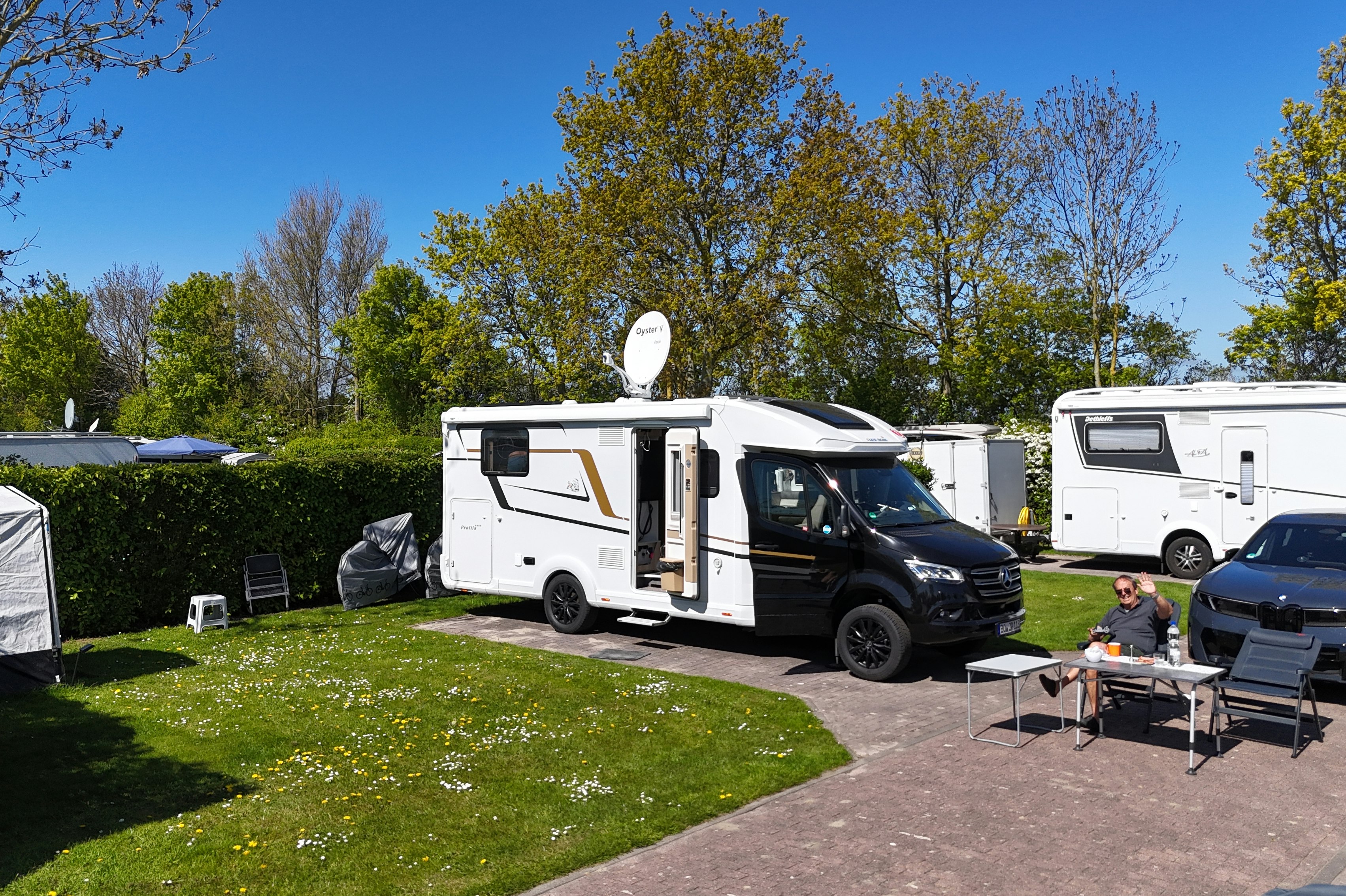 Camping Muralt - Standplätze auf dem Campingplatz
