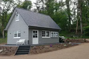 Campingplatz Lange Wisch Camping Musbergwiese - Empfangshaus auf dem Campingplatz
