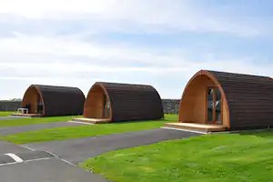 Camping Nagles Seaside - Glamping Pods auf dem Campingplatz