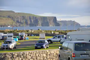 Camping Nagles Seaside - Stellplätze des Campingplatzes am Meer