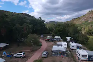 Camping Nahetal - Campingplatz Luftaufnahme