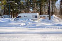 Camping Nallikari - Wohnmobilstellplätze im Winter
