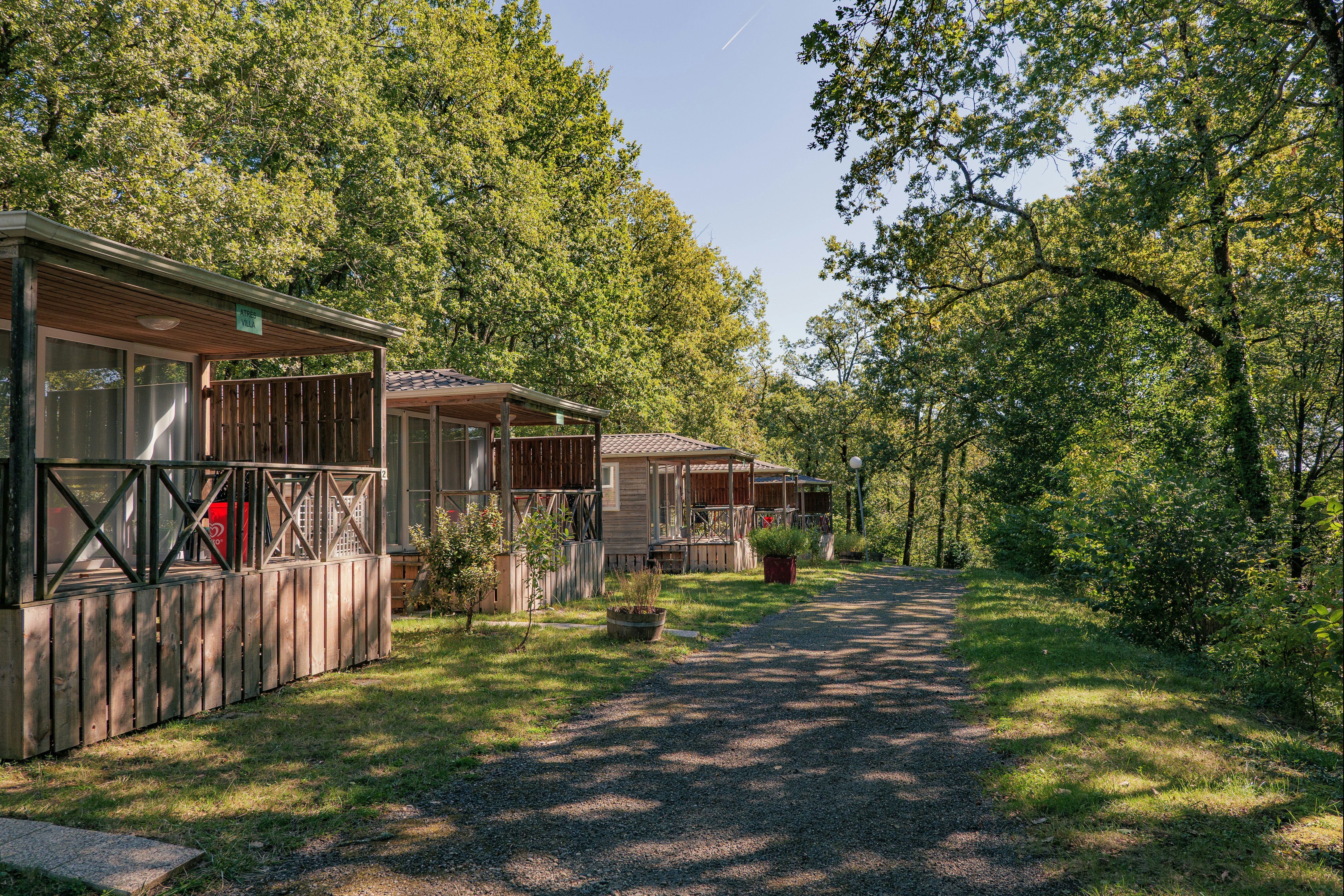 Camping Namasté  - Mobilheime auf dem Campingplatz