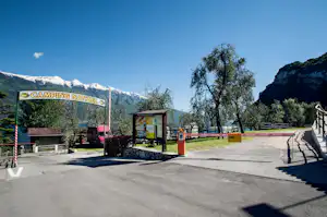 Camping Nanzel - Eingang des Campingplatz
