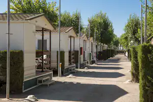 FKK Camping & Bungalows Naturist Almanat - Mobilheime auf dem Campingplatz