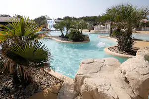 Camping Naturiste CHM Montalivet - Wasserpark auf dem Campingplatz