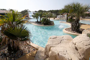 Camping Naturiste CHM Montalivet - Wasserpark auf dem Campingplatz