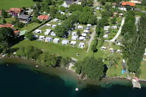 Camping Neubauer - Luftaufnahme des Campingplatzes