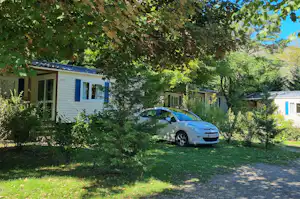 Camping New Rabioux - Mobilheime auf dem Campingplatz