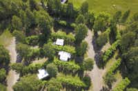 Camping Nilimella Sodankylä - - Übersicht auf das gesamte Campingplatz Gelände