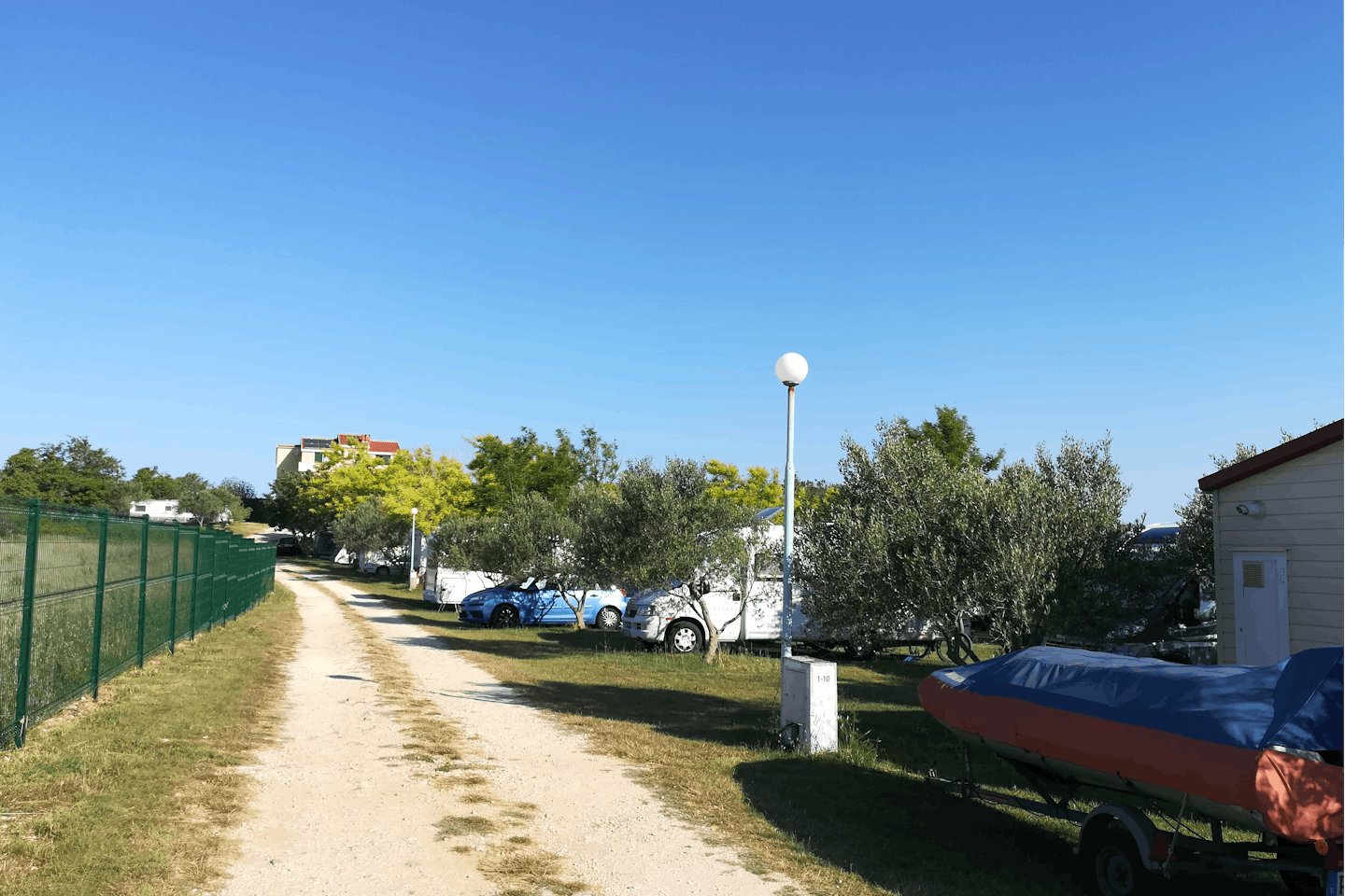 Camping Nin - Stellplätze auf dem Campingplatz