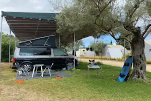 Nirikos Camping Camping Nirikos - Standplätze auf dem Campingplatz