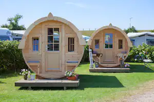 Camping Nordstrand - Mobilheime vom Campingplatz im Grünen