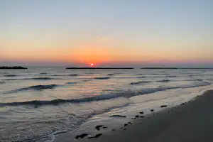 Camping Norina - Sonnenaufgang über dem Meer