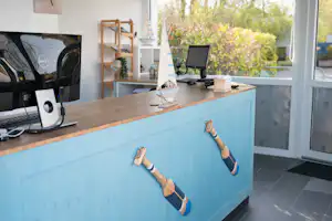 Camping La Nouvelle Plage - Rezeption auf dem Campingplatz